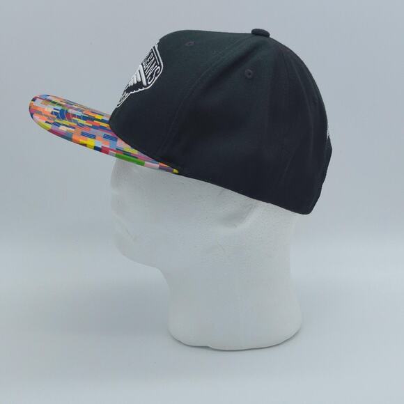 New Orleans Pelicans Hat Cap Snap Back Mitchell & Ness NBA Basketball Retro Mens - Picture 3 of 11